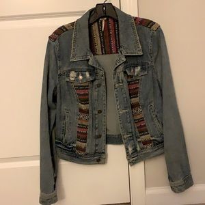 Free People Baja Jean Jacket